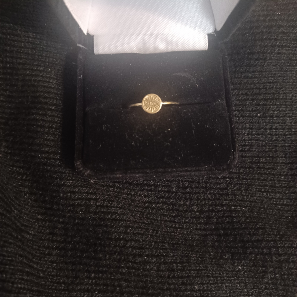 Evil eye 10k Gold Ring